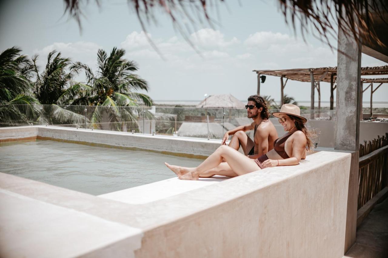 Dos Mares Barefoot Hotel El Cuyo Dış mekan fotoğraf